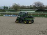 Arlington Park, new polytrack equipment 2007. The Poopmobile