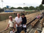 Dave T, local schlub, and Roxy Roxborough at Central Wyoming Fair