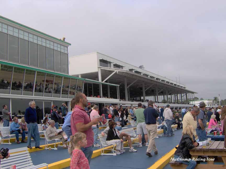 Tampa Bay Downs racetrack The McChump Racing Tour